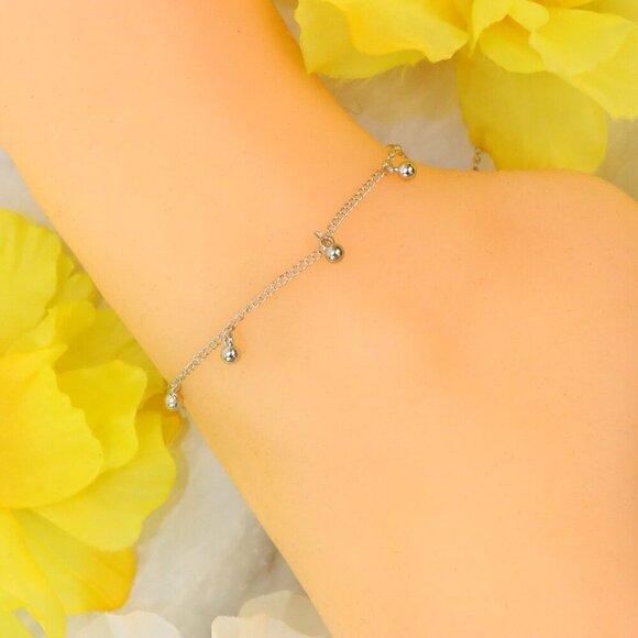 Minimalist Anklet, Sleek & Modern Design, Women’s Fashion, YC110205-A - Picture 8 of 10